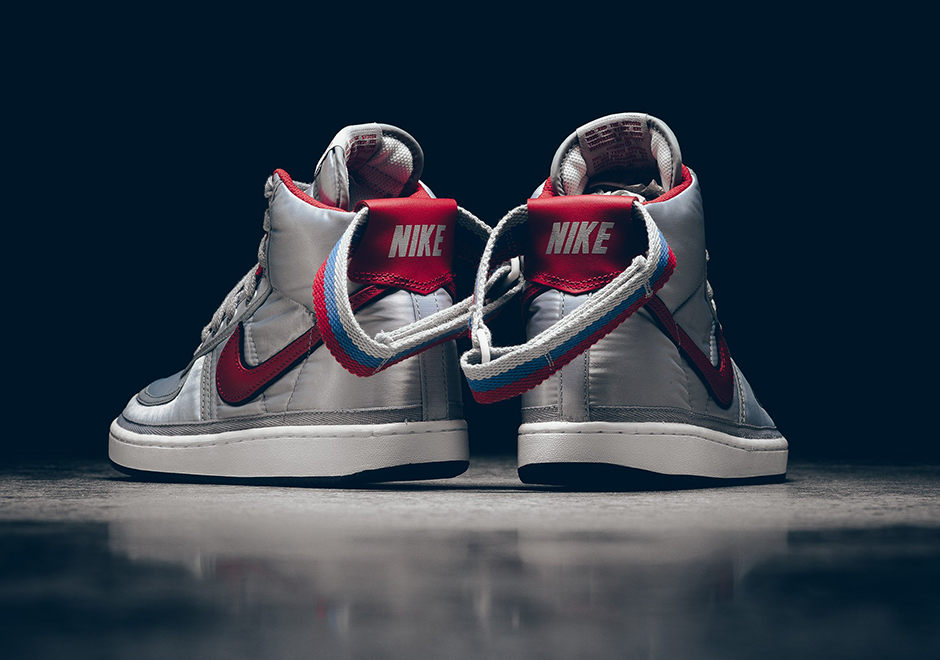 Nike Vandal High Supreme Silver Release 