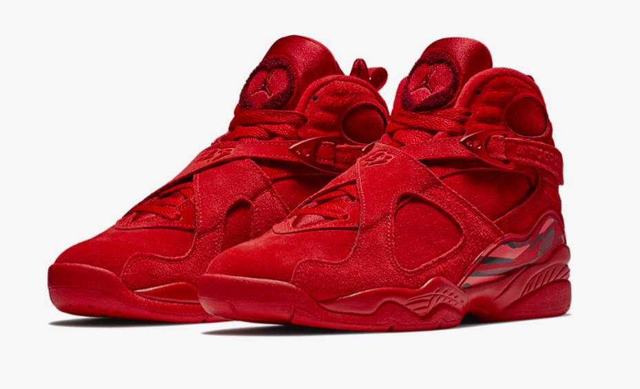 red air jordan 8