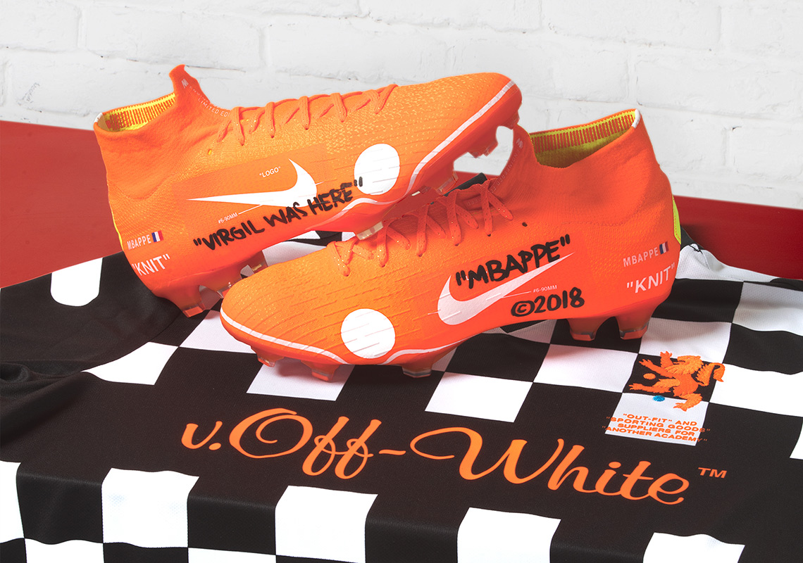 nike mercurial off white cleats
