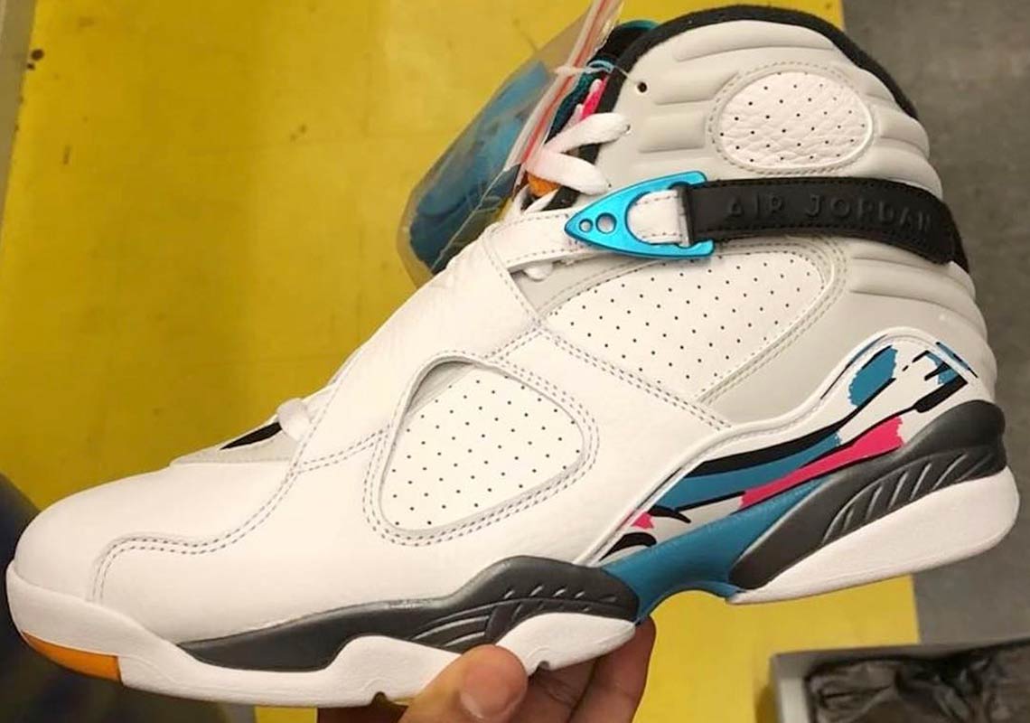 Air Jordan 8 South Beach 305381-113 