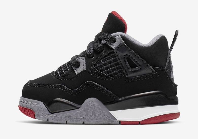 air jordan 4 black cement grey fire red