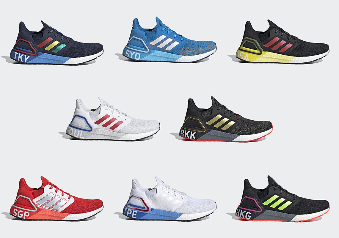 adidas Ultra BOOST 20 City Pack Release 