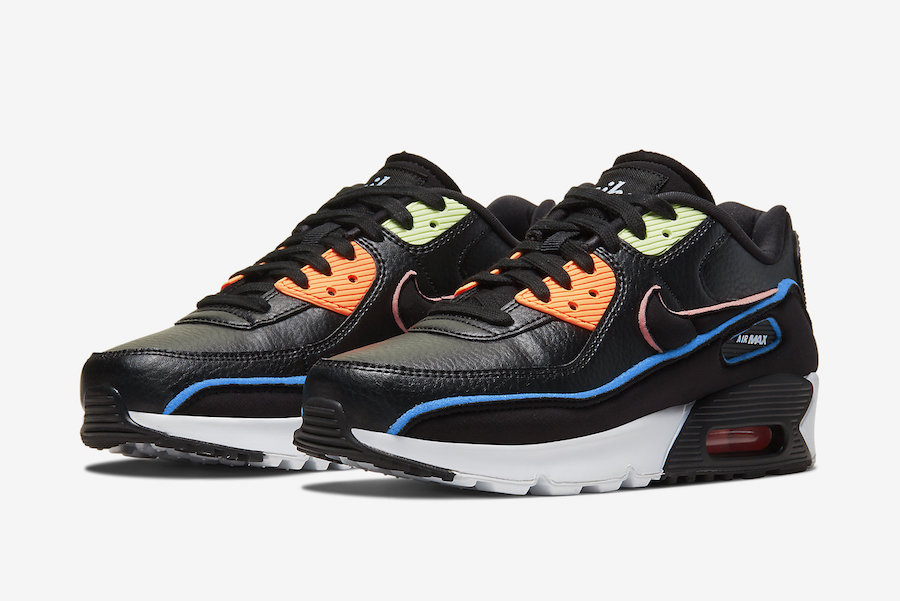 Nike Air Max 90 SE Kids Multi CK4068 