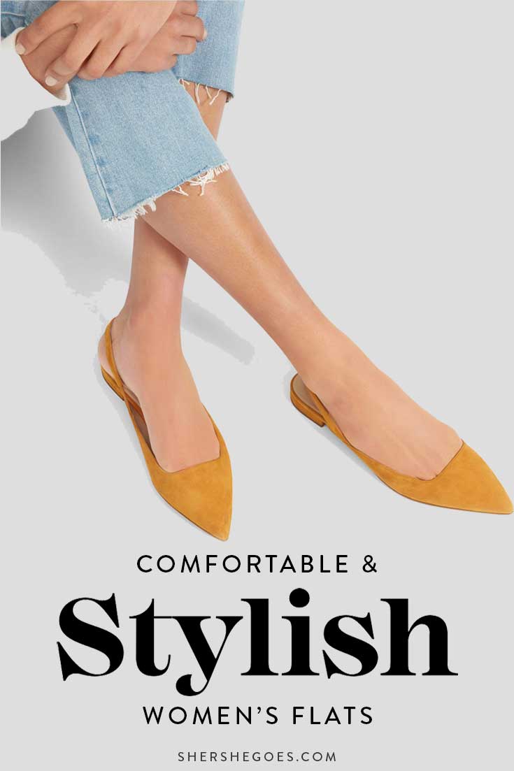 stylish flat shoes for work
